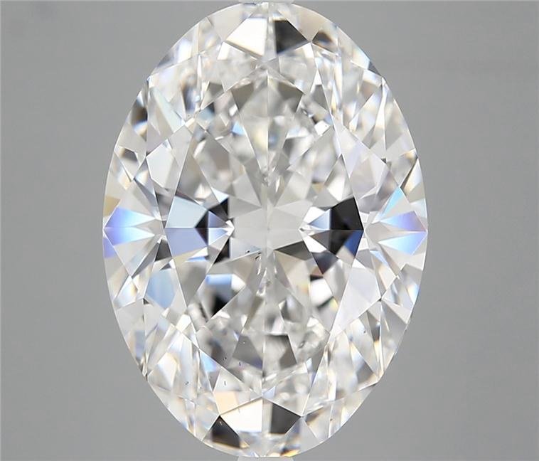 8.03ct E VS2 Rare Carat Ideal Cut Oval Diamond