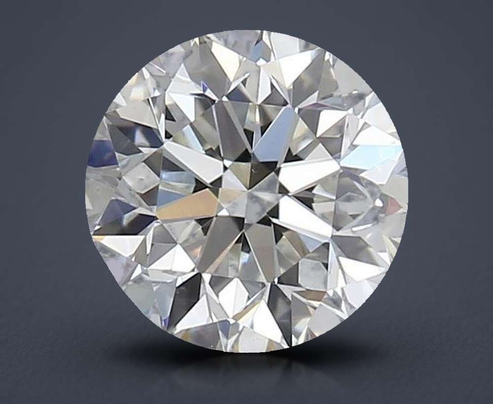 0.90 Carat Round Natural Diamond