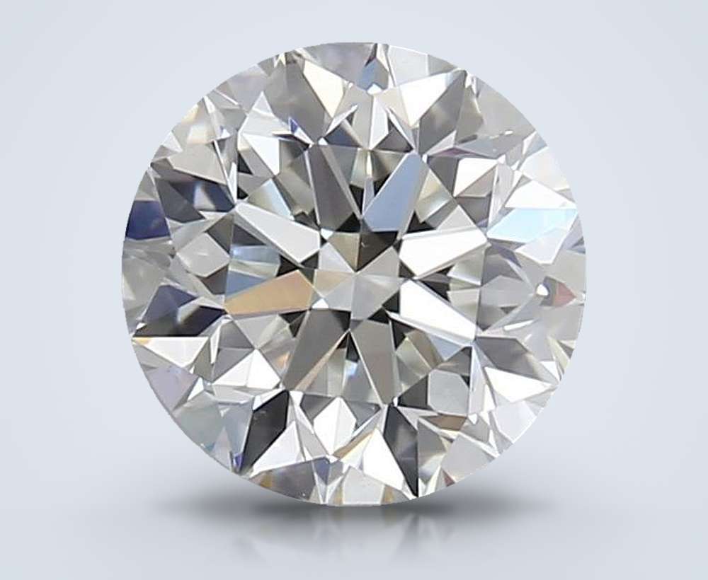0.90 Carat Round Natural Diamond