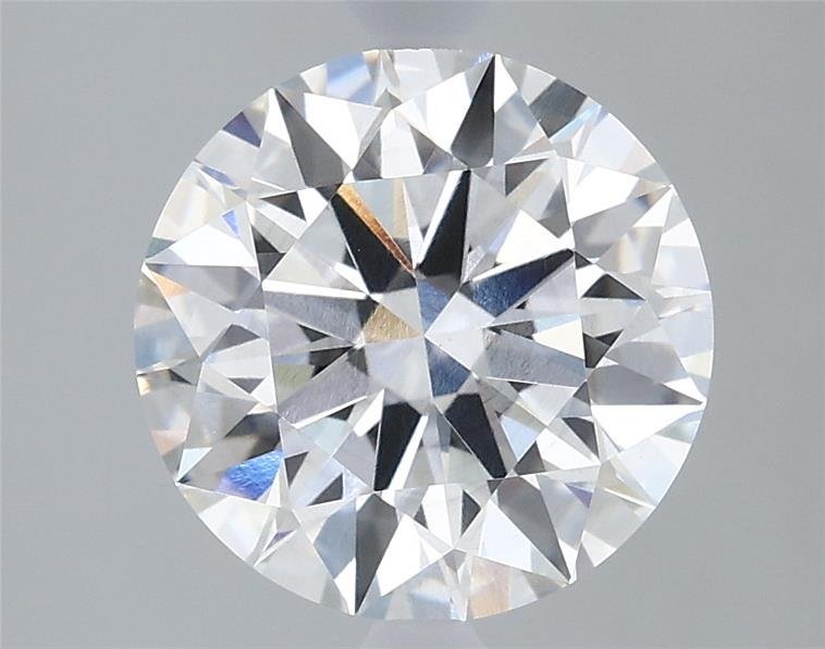 2.18ct E VS2 Rare Carat Ideal Cut Round Lab Grown Diamond