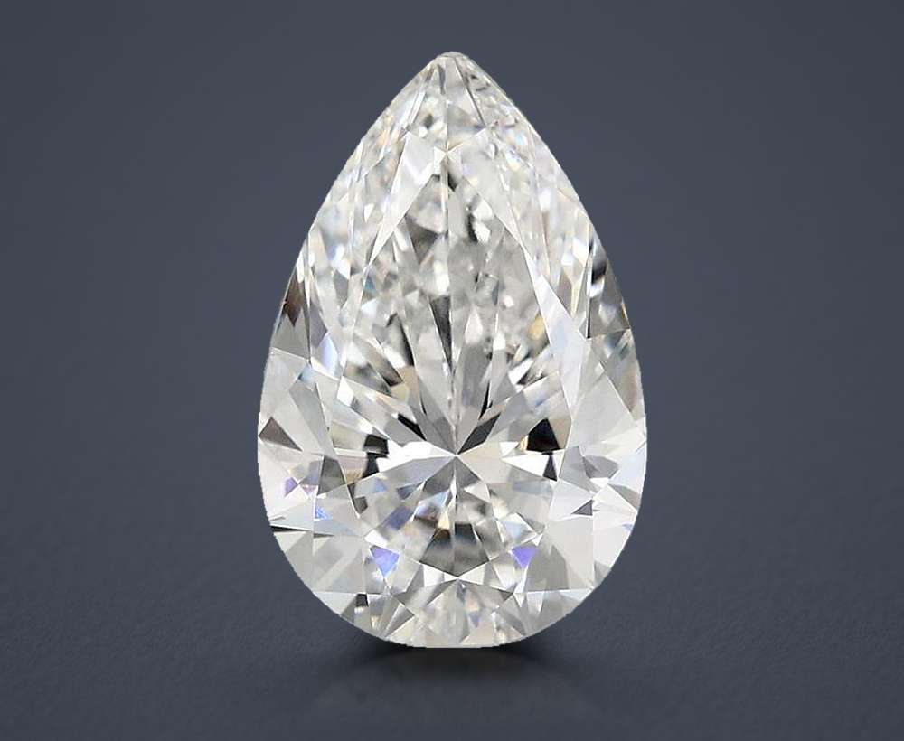 2.70 Carat Pear Lab Diamond