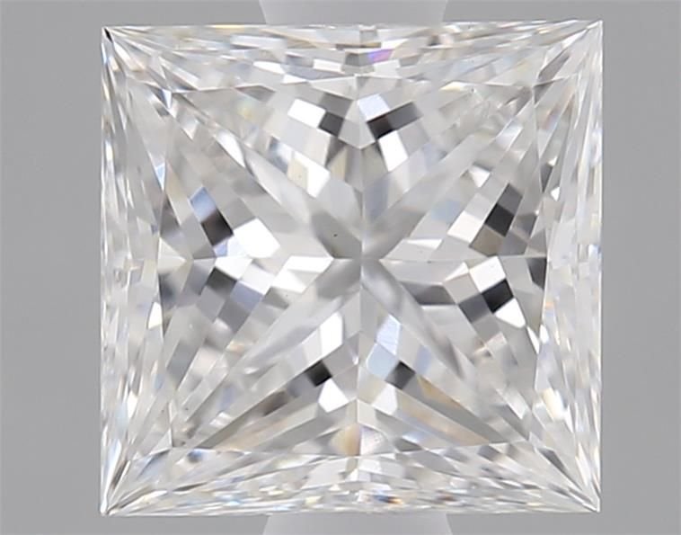 0.86ct E VS1 Very Good Cut Princess Lab Grown Diamond