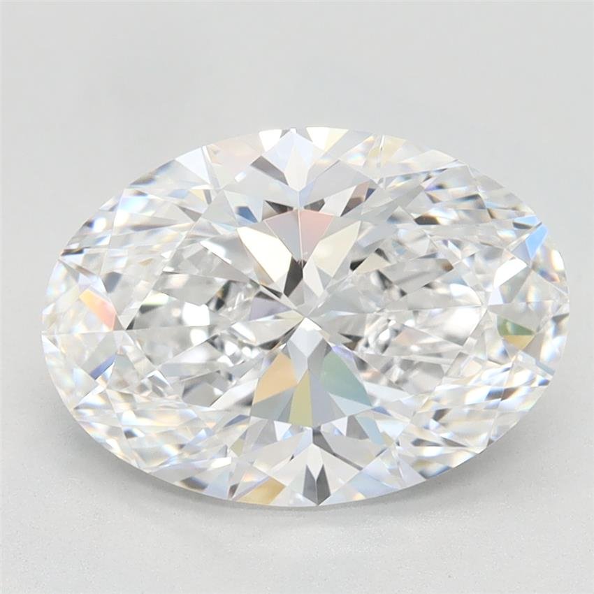 2.62ct D VVS1 Rare Carat Ideal Cut Oval Lab Grown Diamond