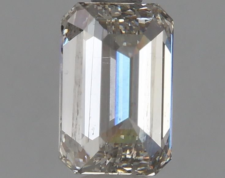 1.09ct H SI1 Rare Carat Ideal Cut Emerald Lab Grown Diamond