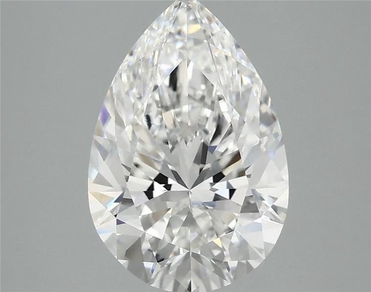 5.98 Carat Pear Lab Diamond