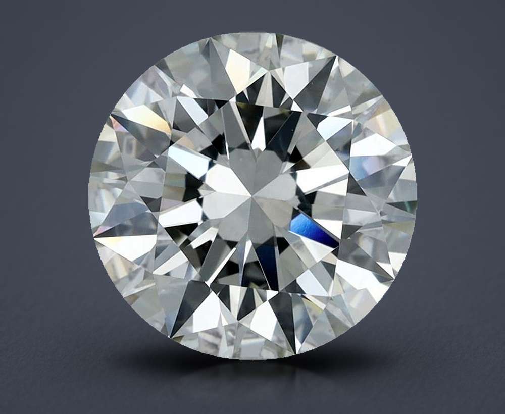 4.07 Carat Round Natural Diamond