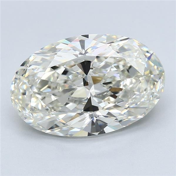 5.01ct J VVS1 Rare Carat Ideal Cut Oval Diamond