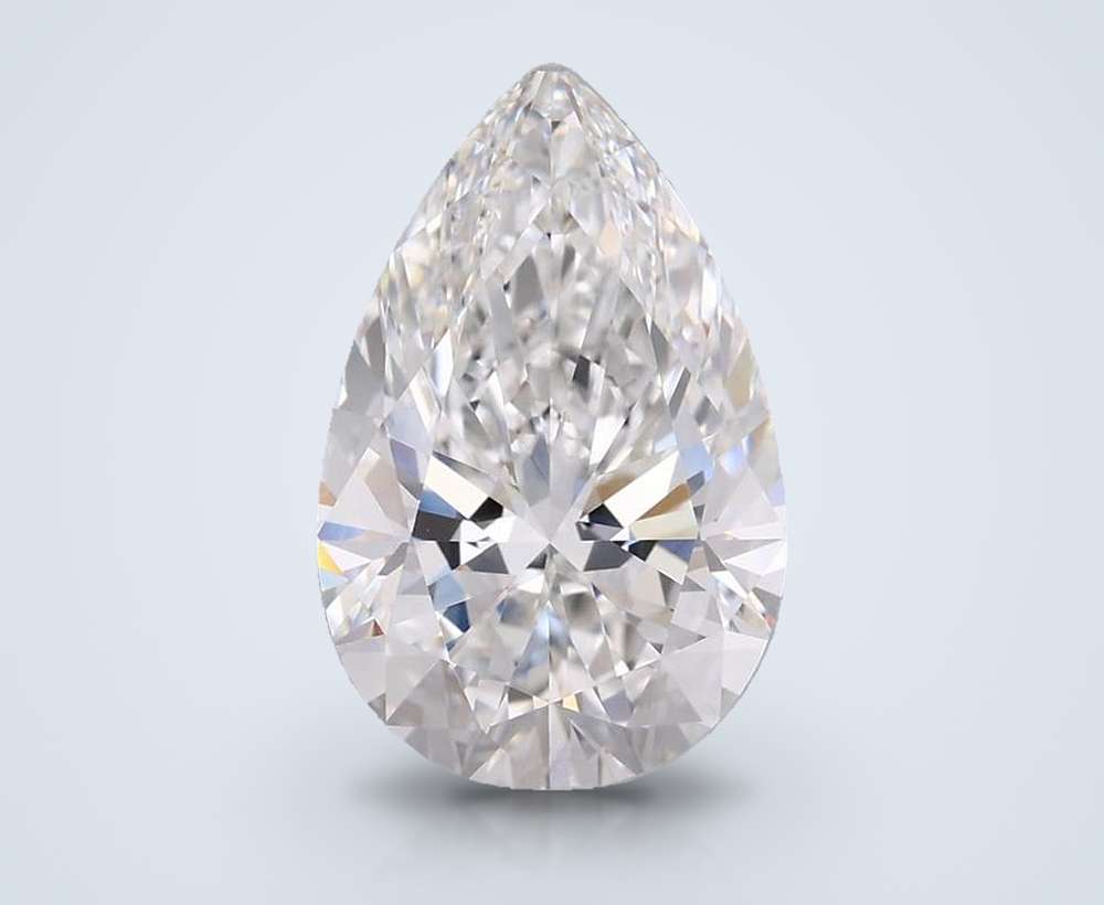 3.55 Carat Pear Lab Diamond