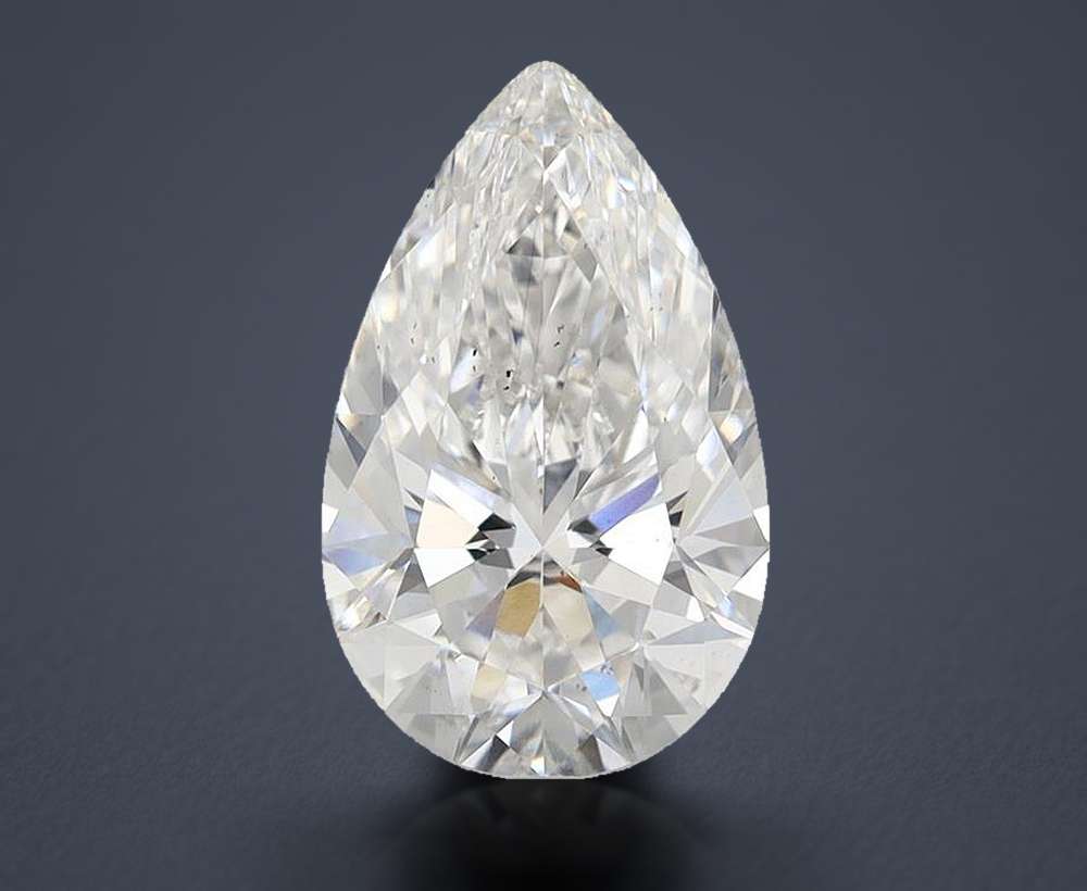 2.70 Carat Pear Lab Diamond
