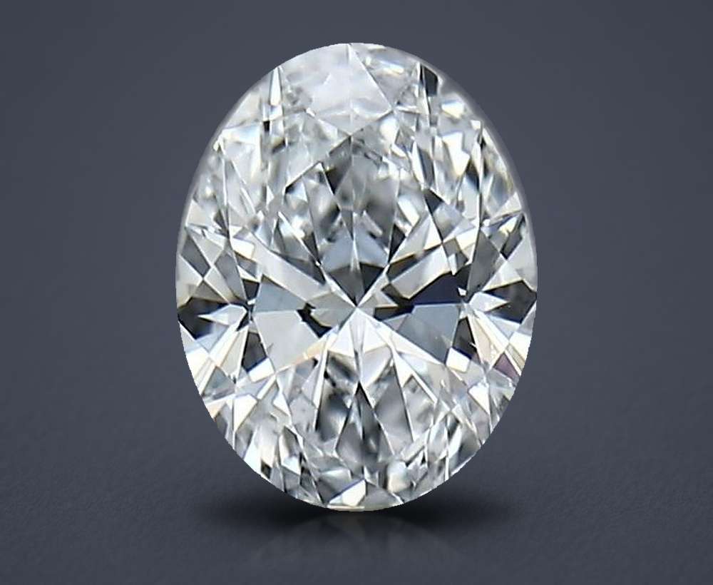 1.02 Carat Oval Lab Diamond