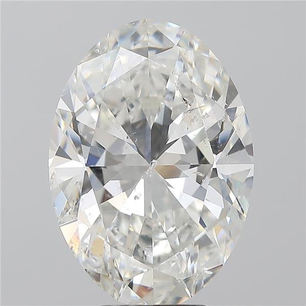 6.03ct G SI2 Excellent Cut Oval Diamond
