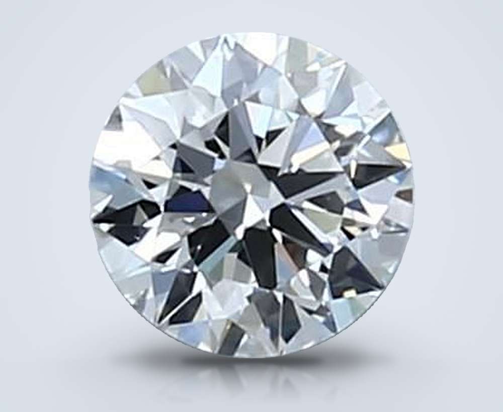 0.37 Carat Round Natural Diamond
