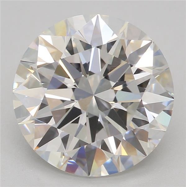 2.51ct F VVS2 Rare Carat Ideal Cut Round Lab Grown Diamond