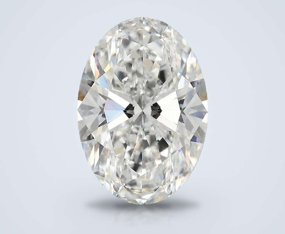4.00 Carat Oval Lab Diamond