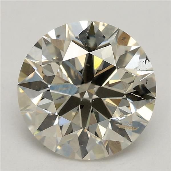 1.88ct K SI2 Excellent Cut Round Lab Grown Diamond