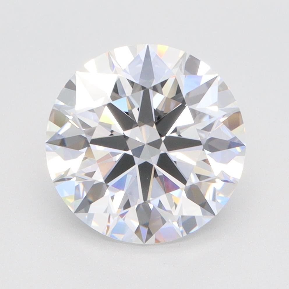 3.02ct D IF Rare Carat Ideal Cut Round Lab Grown Diamond