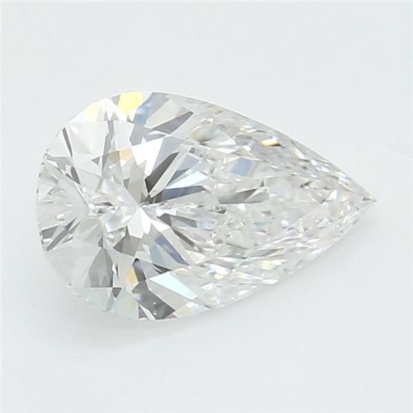 0.61ct F VS1 Very Good Cut Pear Lab Grown Diamond