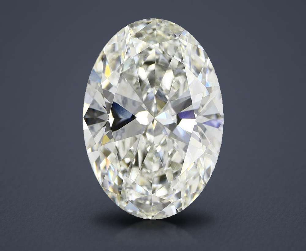 5.00 Carat Oval Lab Diamond