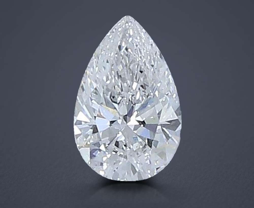 0.43 Carat Pear Lab Diamond