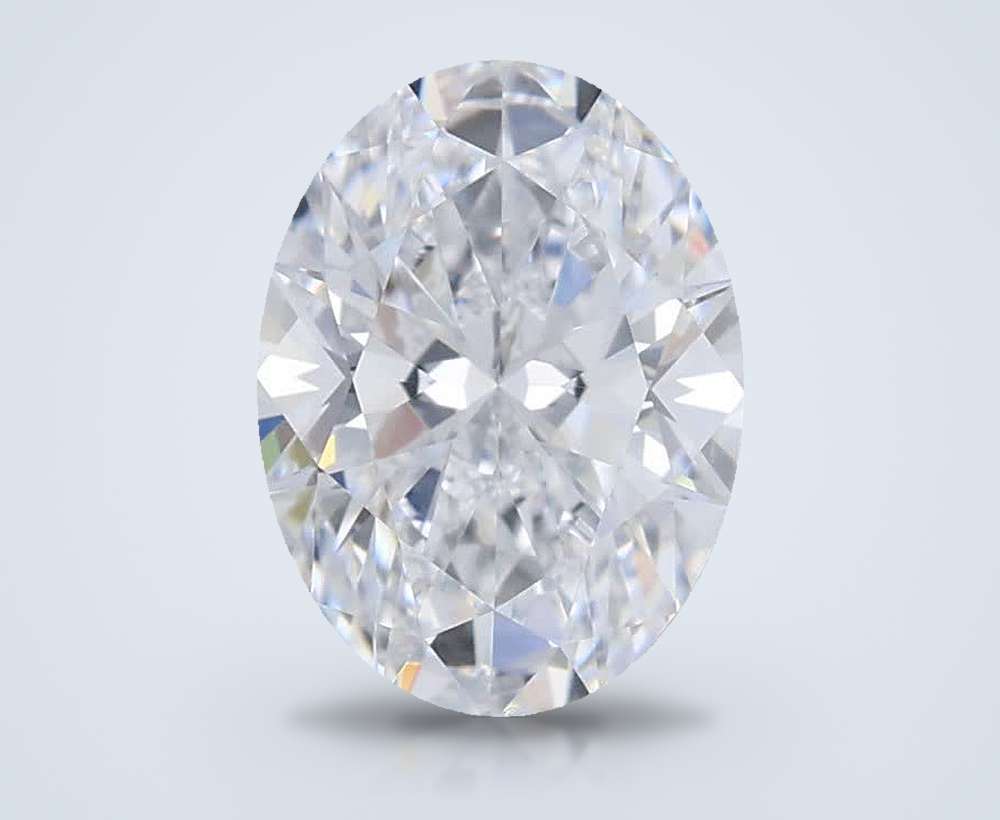 1.00 Carat Oval Lab Diamond