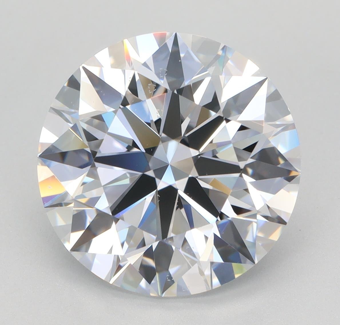 4.63ct E VS2 Rare Carat Ideal Cut Round Lab Grown Diamond