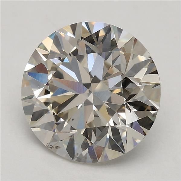 2.10ct K SI1 Excellent Cut Round Lab Grown Diamond