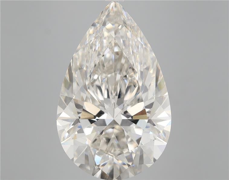 8.14ct G VS1 Rare Carat Ideal Cut Pear Lab Grown Diamond