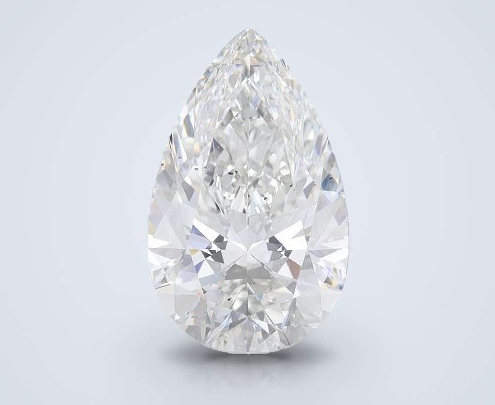 4.40 Carat Pear Lab Diamond