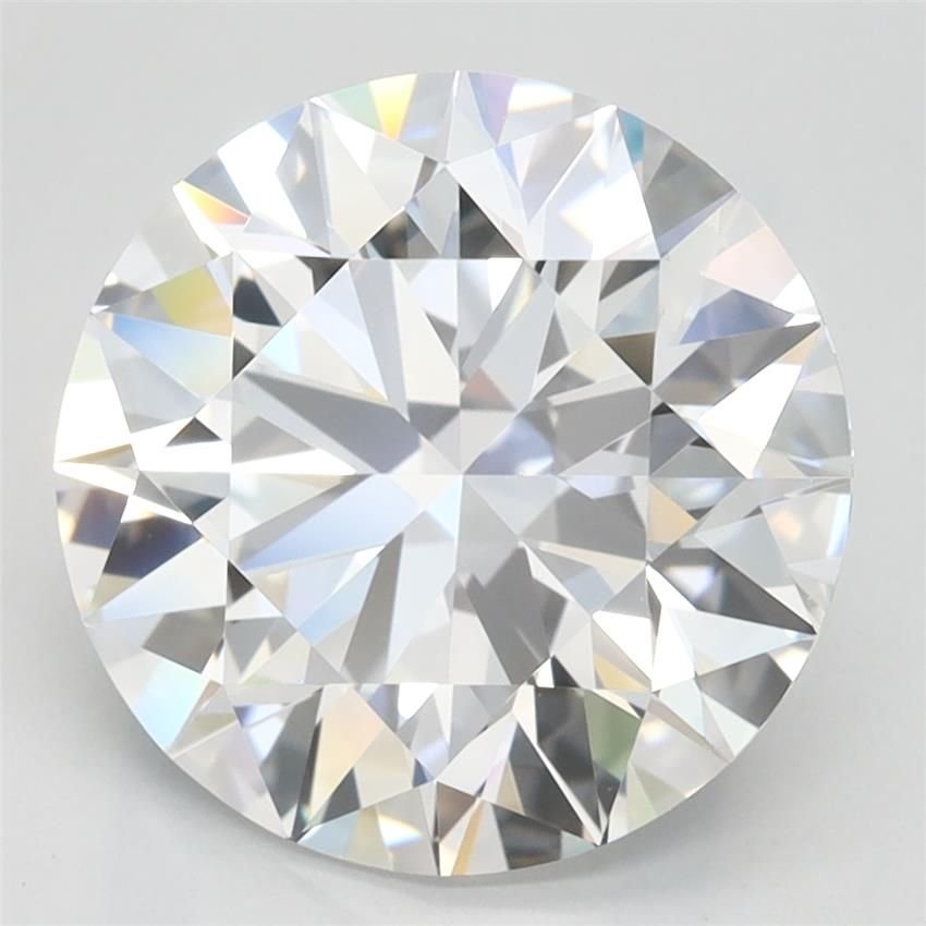 3.77ct D VVS1 Rare Carat Ideal Cut Round Lab Grown Diamond