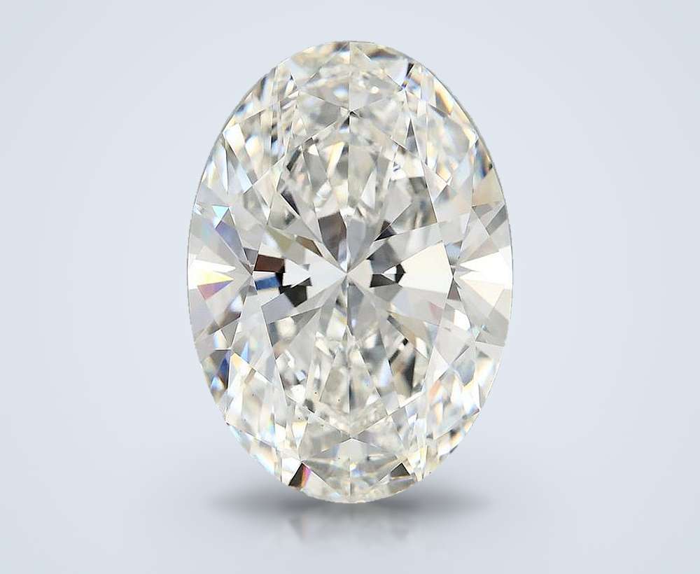 9.59 Carat Oval Lab Diamond