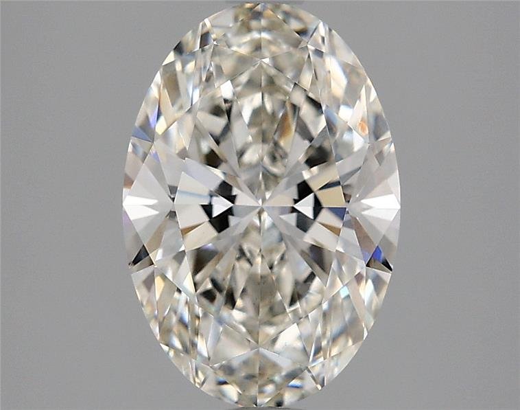 2.18ct I VS1 Rare Carat Ideal Cut Oval Lab Grown Diamond