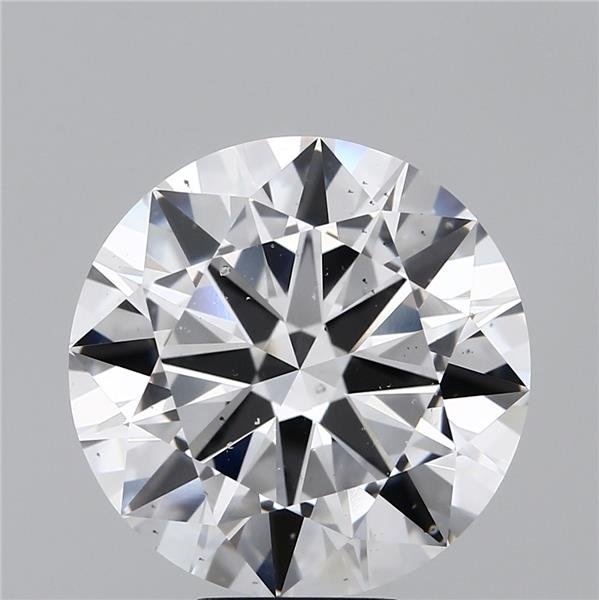 7.04ct F SI1 Excellent Cut Round Lab Grown Diamond