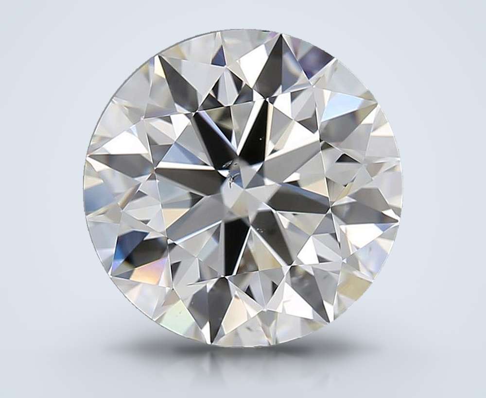 4.03 Carat Round Natural Diamond