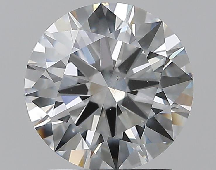 1.70ct F SI2 Rare Carat Ideal Cut Round Diamond