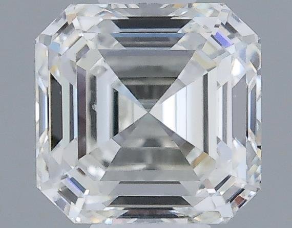 0.74ct I SI1 Rare Carat Ideal Cut Asscher Diamond