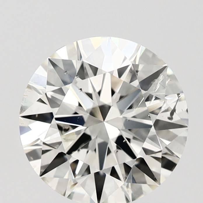 1.53ct J SI2 Rare Carat Ideal Cut Round Diamond