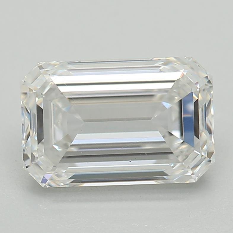 1.00ct D VS1 Rare Carat Ideal Cut Emerald Lab Grown Diamond