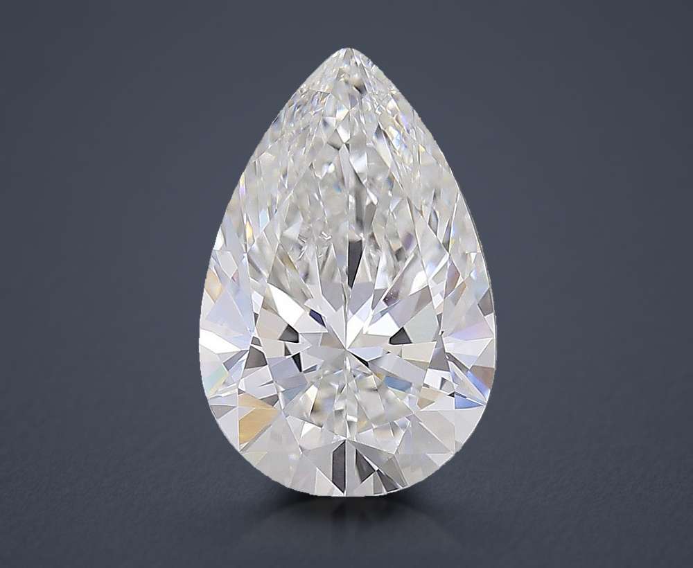 4.52 Carat Pear Lab Diamond