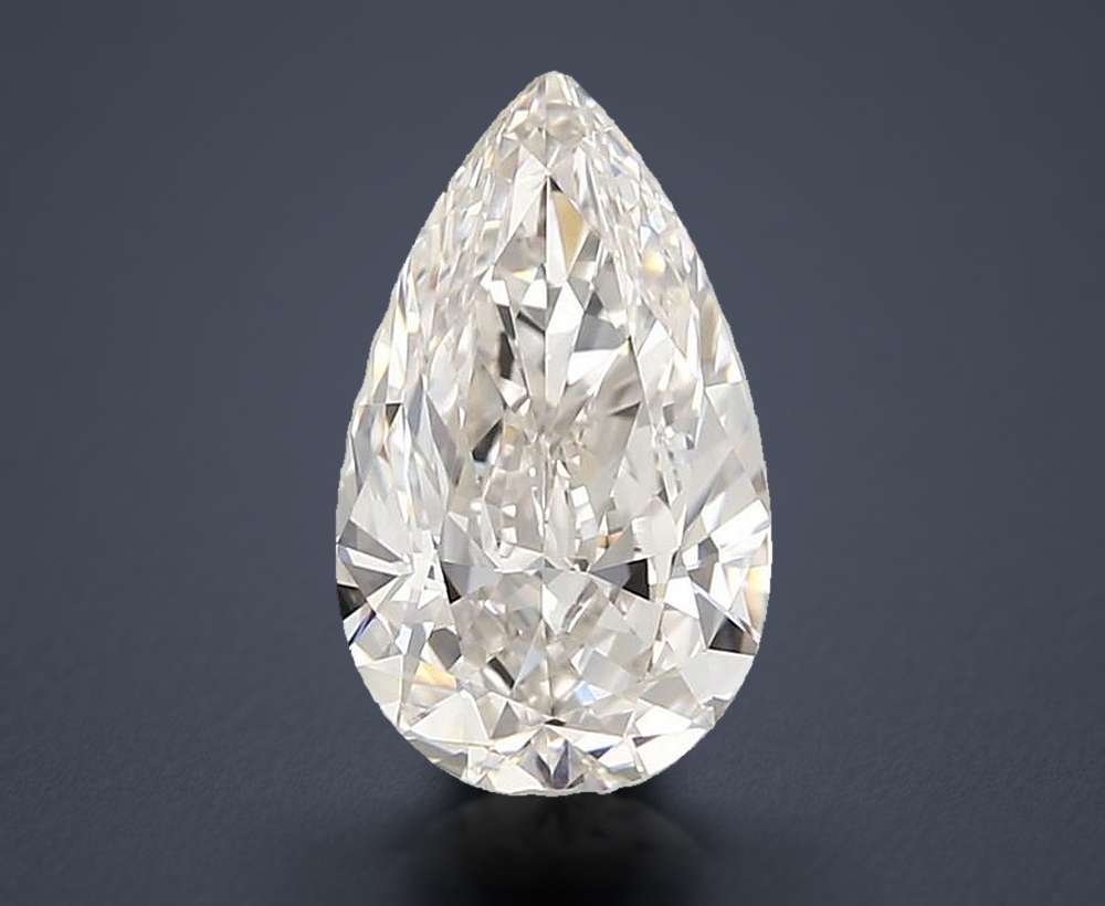 1.50 Carat Pear Natural Diamond