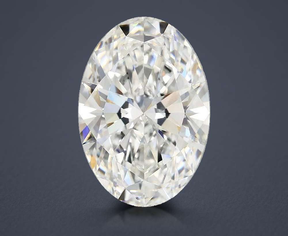 4.10 Carat Oval Lab Diamond