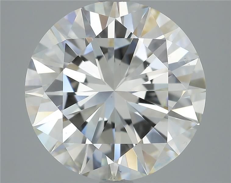 4.03ct H SI1 Very Good Cut Round Diamond