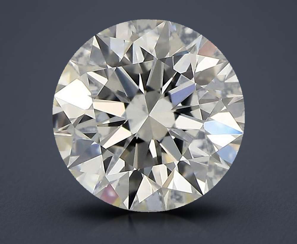 0.90 Carat Round Natural Diamond