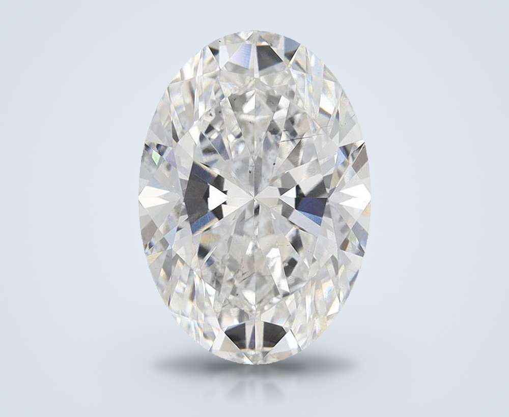 5.12 Carat Oval Lab Diamond