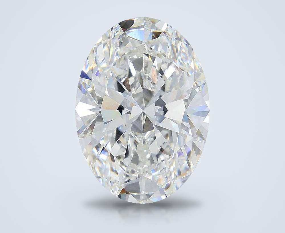13.08 Carat Oval Lab Diamond