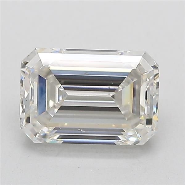 1.69ct G VS1 Rare Carat Ideal Cut Emerald Lab Grown Diamond