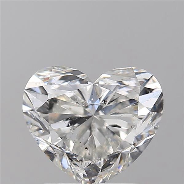 2.02ct G SI2 Rare Carat Ideal Cut Heart Diamond