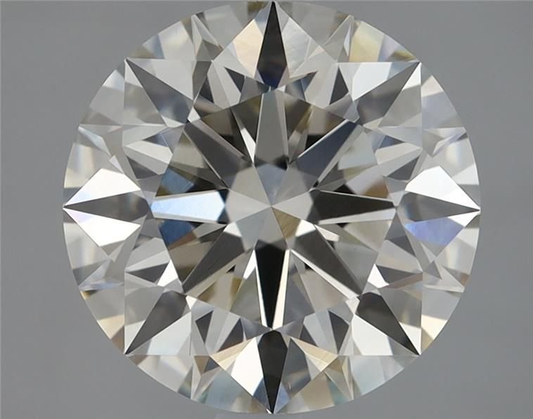 3.39ct J VS1 Ideal Cut Round Lab Grown Diamond