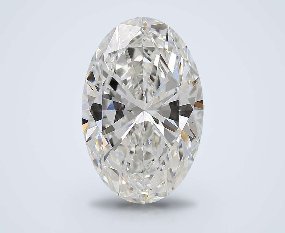 9.56 Carat Oval Lab Diamond