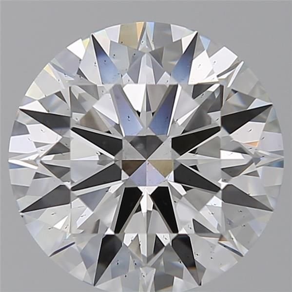 4.54ct E SI1 Rare Carat Ideal Cut Round Lab Grown Diamond