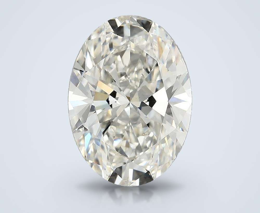 3.79 Carat Oval Lab Diamond